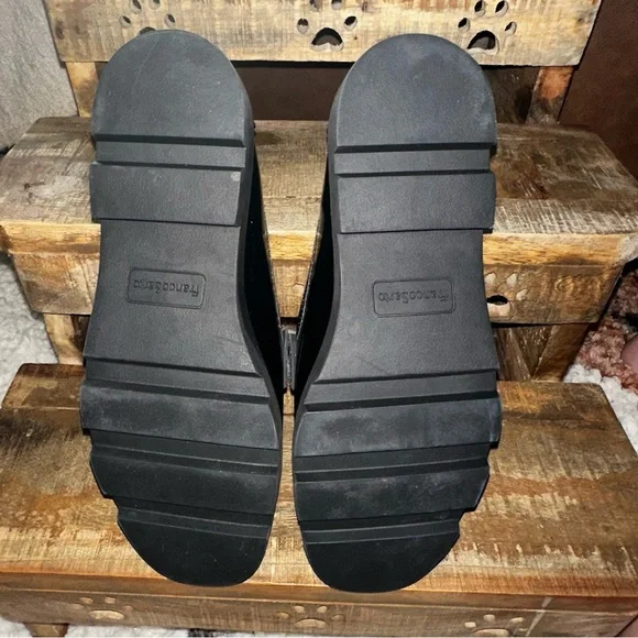 NEW Franco Sarto Quinnley Women's Black Patent Loafers Sz 9 - Picture 8 of 13